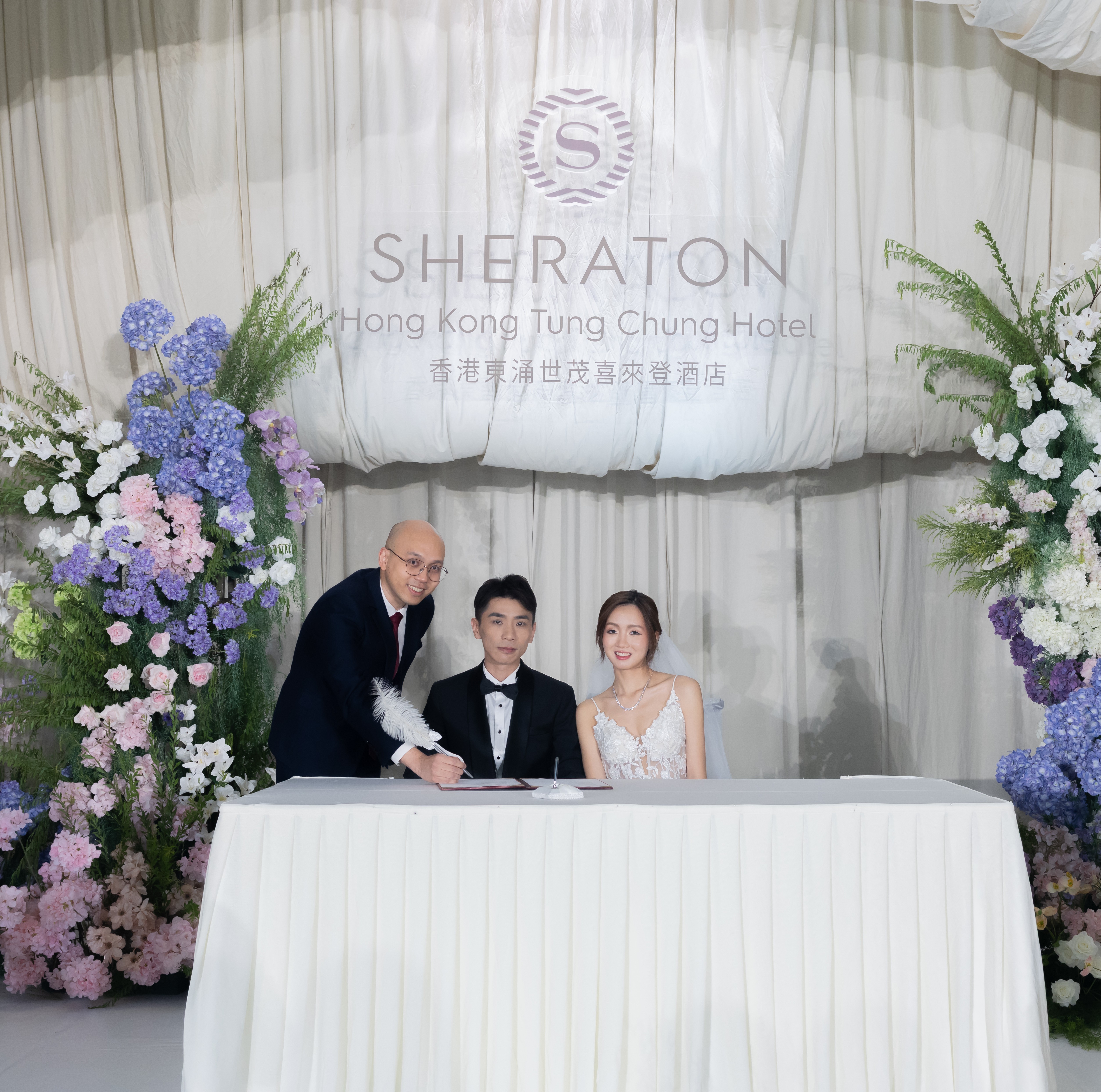 the local wedding ceremony officiated by Merry Marry civil celebrants